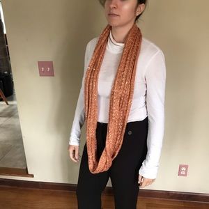 Noel Champagne Infinity Scarf